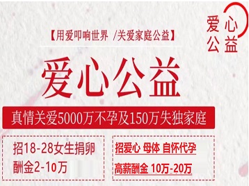 湘乡捐卵助孕生子 爱心志愿者招募